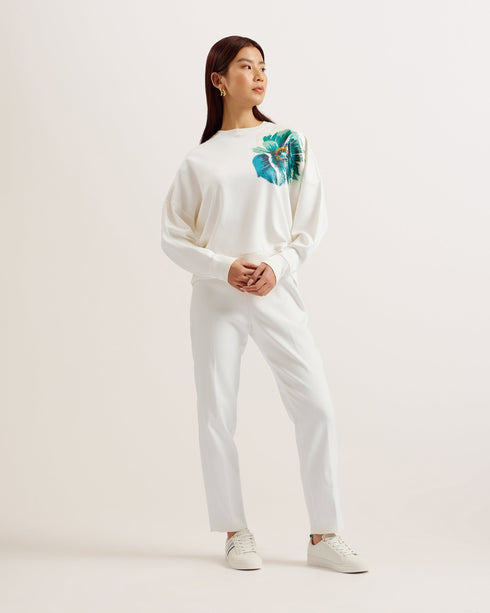 BAYLEYY-Tops-Sequin Graphic Sweat- Ted Baker Romania